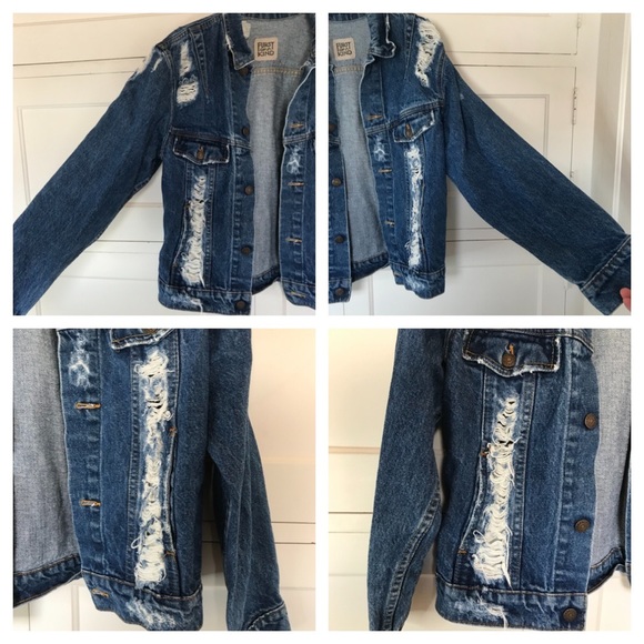 FURST OF A KIND Distressed Vintage Denim Jacket - Picture 8 of 13